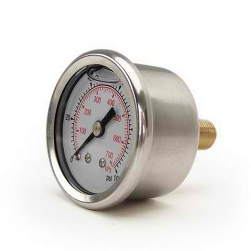 Liquid Filled Gauge, 0-100psi 1/8" NPT